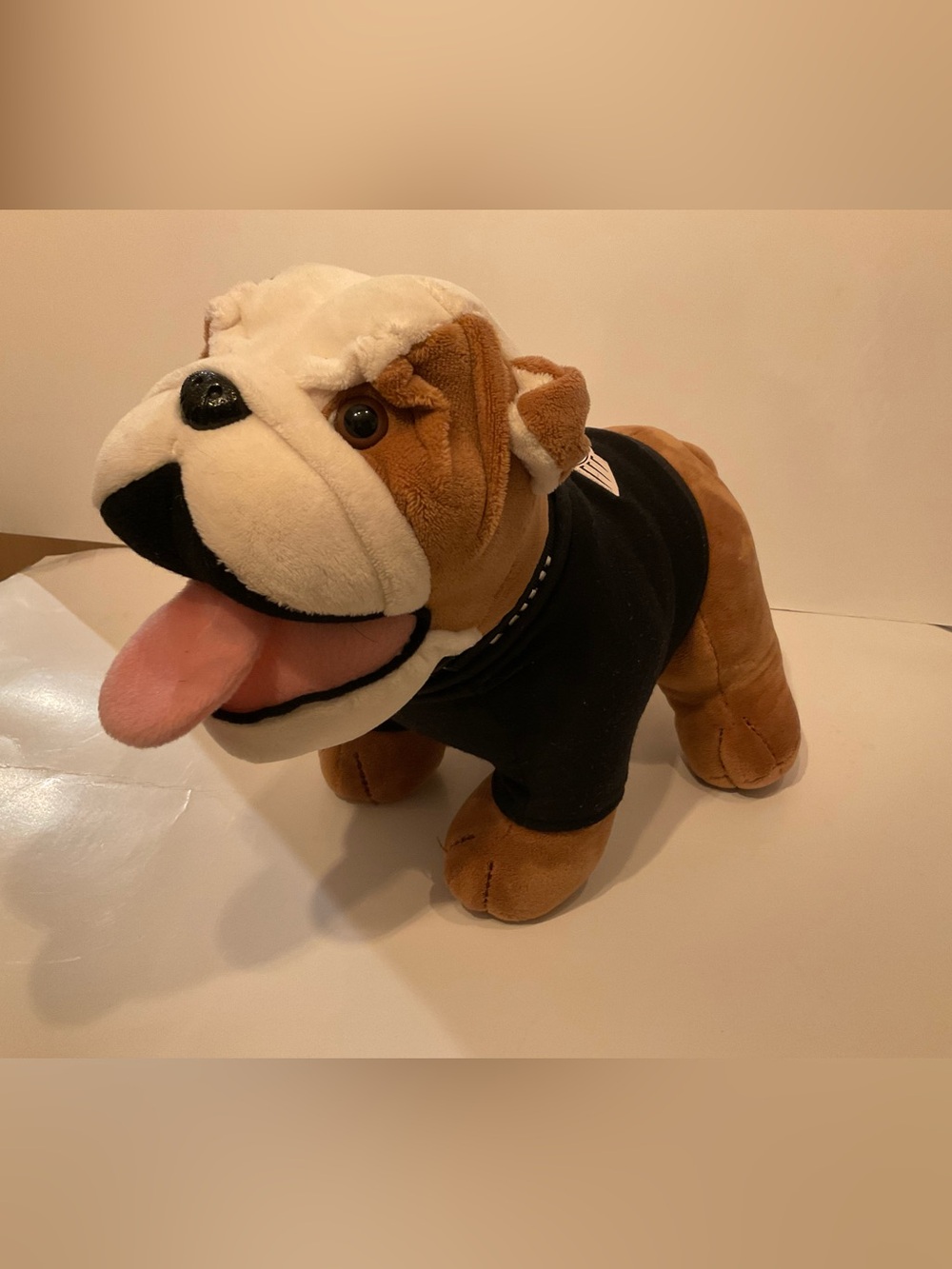 BMW Mini Cooper English Bulldog Dog Mascot Plush